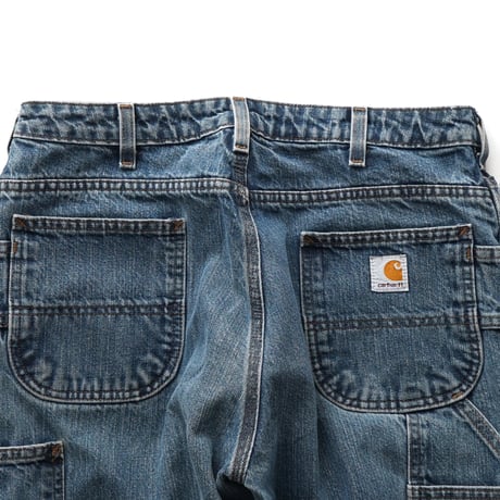 carhartt / Washed Denim Dungarees