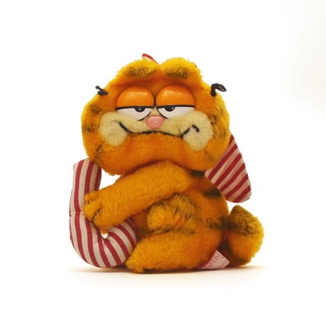 Garfield / 80 - 90's Vintage, Plush Toy "Pajama"