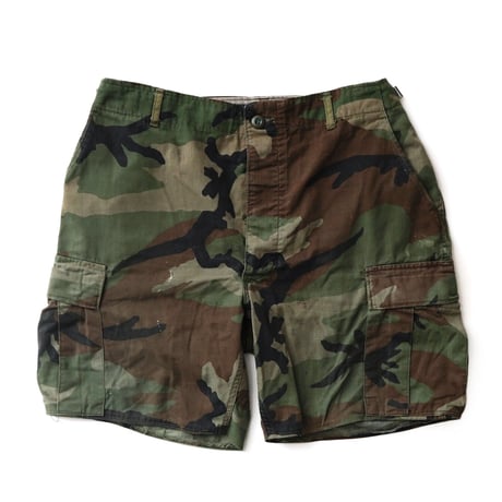 U.S Army / Vintage, BDU Short, Trousers Combat Woodland Camouflage Pattern