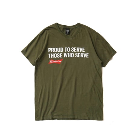 Budweiser / Proud To Serve Those Who Serve S/S Tee