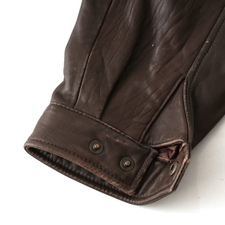 JoS. A. Bank / Vintage, Leather Harrington Jacket