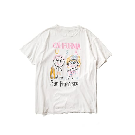 San Francisco / Vintage, Souvenir S/S Tee "California, USA"