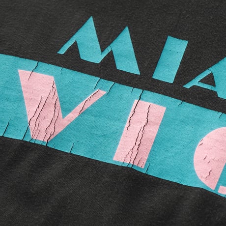 Miami Vice / Vintage Bootleg, Logo S/S Tee (Disney body)