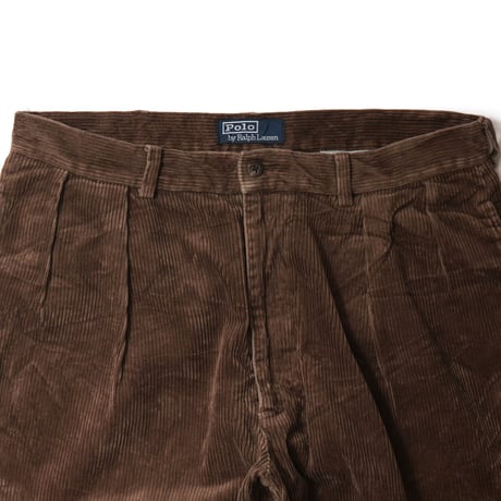 Polo Ralph Lauren / Vintage, Polo Cords 2-Tuck Pant (Andrew) W : 34