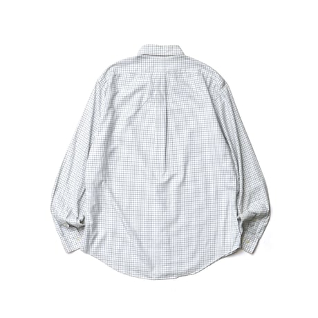 Ralph Lauren / Vintage, Tattersall Plaid Cotton B.D L/S Shirt "Custom Fit"