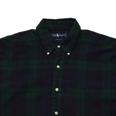 Ralph Lauren / Vintage, Flannel B.D L/S Shirt "Black Watch"