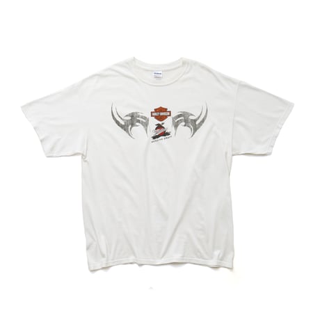 Harley Davidson×Miller Genuine Draft / Vintage, S/S Tee