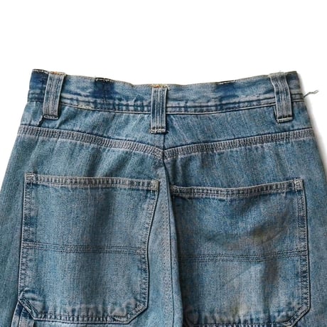 Vintage, Denim Painter Short W : 26