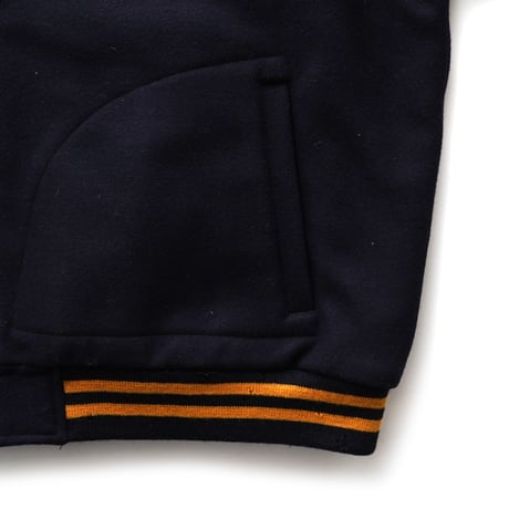 Polo Jeans / Vintage, Melton Varsity Jacket "USA"