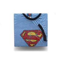 Superman / Vintage, S Logo Ringer S/S Tee