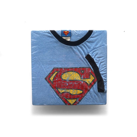 Superman / Vintage, S Logo Ringer S/S Tee