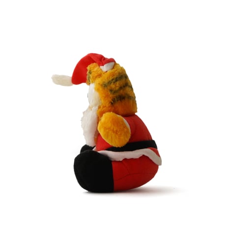 Garfield × McDonald / Vintage, Plush Toy "Santa Claus"
