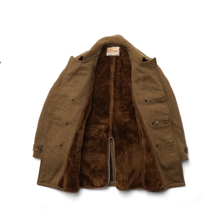 Lakeland Sportswear / Vintage, Tweed Boa Sherpa Pea Coat