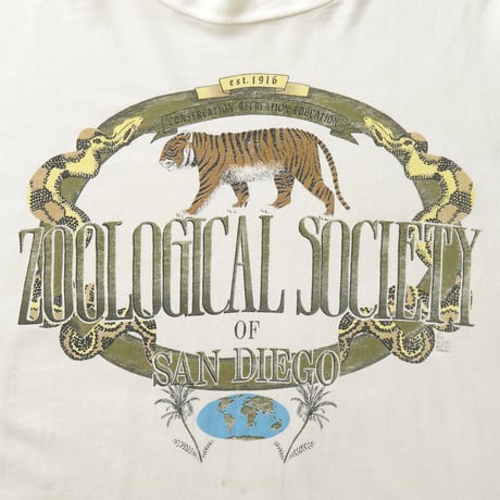 San Diego Zoo / Vintage, Zoological Society S/S Tee
