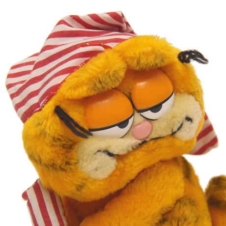 Garfield / 80 - 90's Vintage, Plush Toy "Pajama"