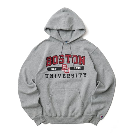 Champion / Pullover Hooded Sweatshirt "Boston University"