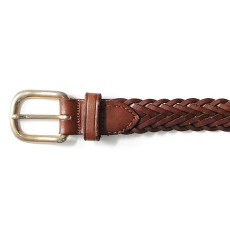 Braided Leather Belt