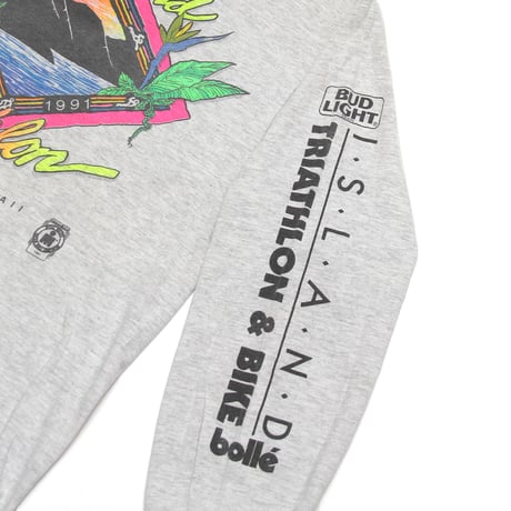 Ironman Triathlon / Vintage, Oahu Hawaii 1991 L/S Tee