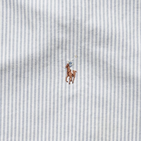 Ralph Lauren / Vintage, Striped Oxford B.D. L/S Shirt "Blake"