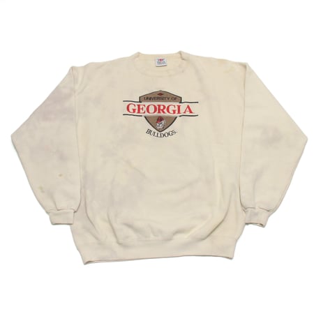 University of Georgia / "Bulldogs" Crewneck Sweatshirt