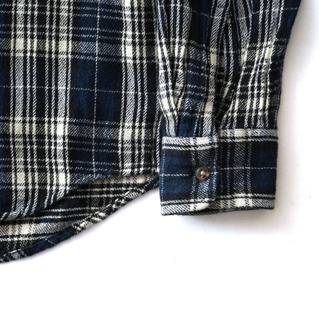 【Youth】Ralph Lauren / Tartan Plaid Cotton Flannel B.D. L/S Shirt