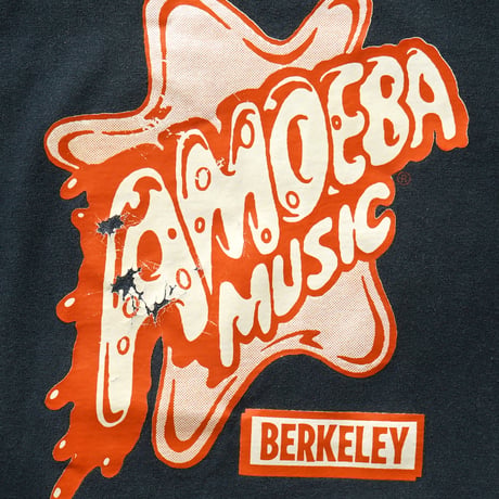 Amoeba Music / Vintage, Glow In The Dark Logo S/S Tee "Berkeley"