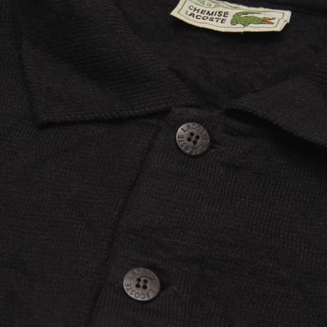 Lacoste / 70 - 80's Vintage, Knit Polo L/S Sweater