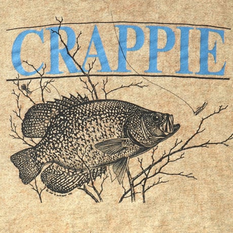 Vintage, Crappie Crewneck Sweatshirt