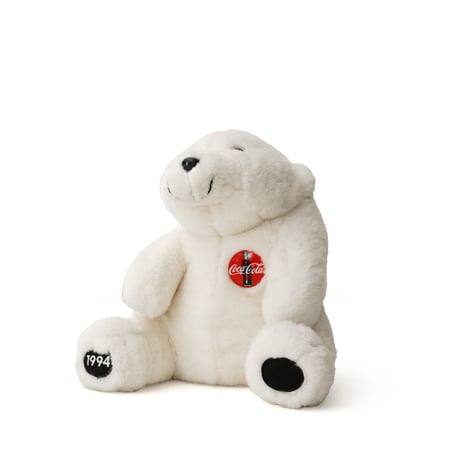 Coca-Cola / Vintage, Polar Bear Plush Toy "1994"