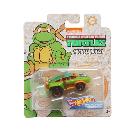 Hot Wheels / "Teenage Mutant Ninja Turtles" Character Cars Diecast 1:64