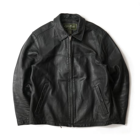 Eddie Bauer / Vintage, Leather Harrington Jacket