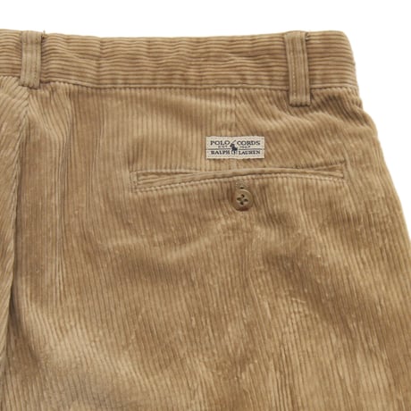 Polo Ralph Lauren / 90's Vintage, Polo Cords 2-Tuck Pant (Andrew) W : 33
