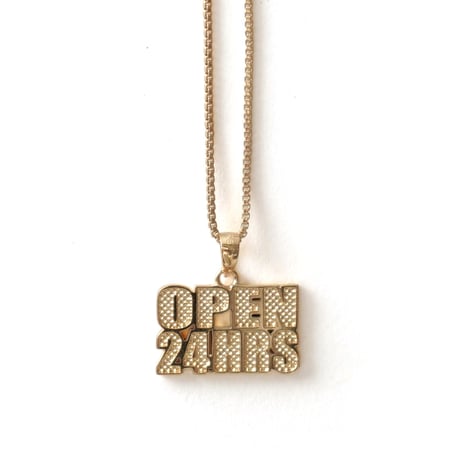 IN-PUT-OUT / "Open 24 Hours" Necklace