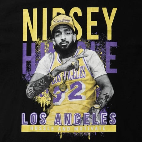 Nipsey Hussle / Hussle And Motivate S/S Tee