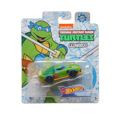 Hot Wheels / "Teenage Mutant Ninja Turtles" Character Cars Diecast 1:64