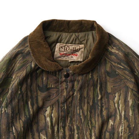 Walls / Vintage, Real Tree Camo Quilted Jacket "Blizzard-Pruf"