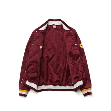 NIKE / Satin Varsity Jacket "Lebron, Christ the King"