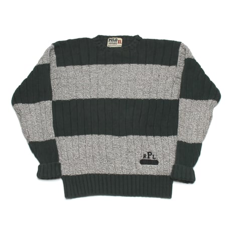 Polo Ralph Lauren / Vintage, "1991 Polo Sportting Goods" Cotton Knit Crewneck Sweater