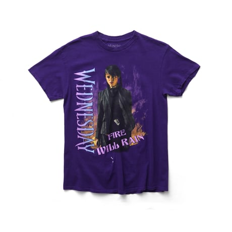Wednesday / Fire Will Rain S/S Tee