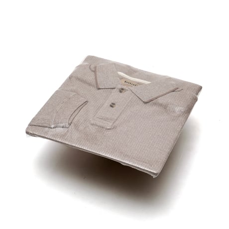 Cotton Knit Polo L/S Shirt
