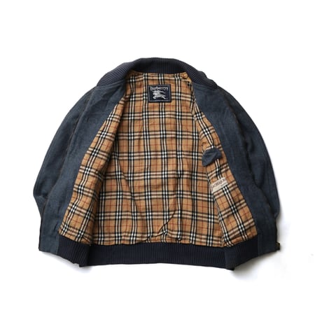Burberry's / Vintage, Shawl Collar Wool Melton Jacket "Special Order for La Creadora 1936"