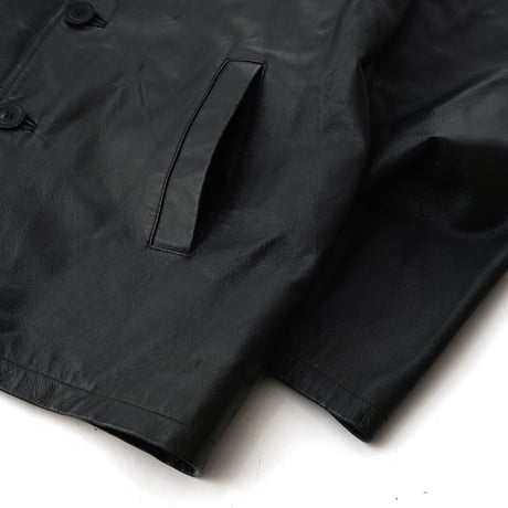 Leather Car Coat