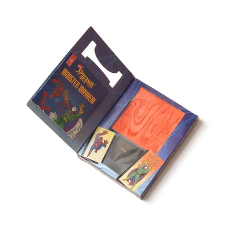 Spider-Man / ©1995 Book And Rubber Stamp Kit