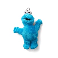 Sesame Street / Vintage, Cookie Monster Plush Toy Keychain