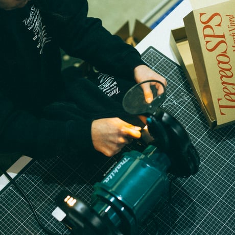 Sirpass × Teereco / SL MK2 Pigment Dyed Hooded Sweatshirt