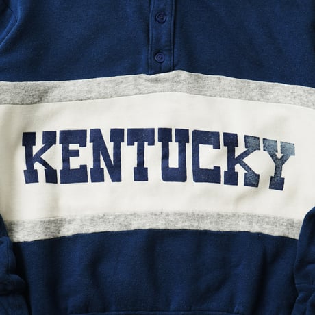 University of Kentucky / Vintage, Sweat Polo L/S Shirt "Kentucky"