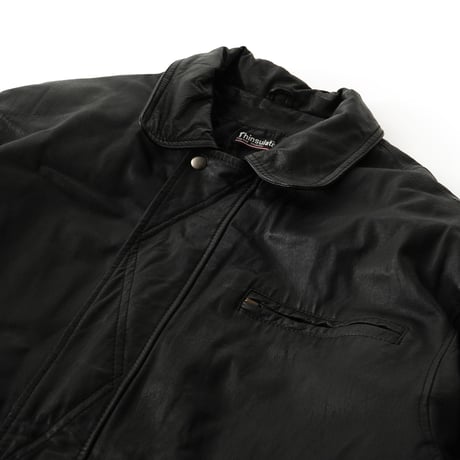 Vintage, Thinsulate Liner Leather Car Coat