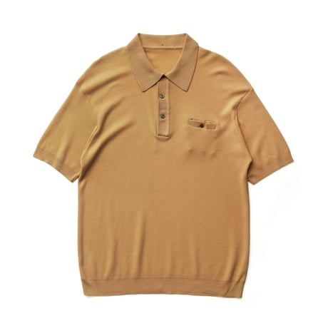 Vintage, Knit Polo S/S Shirt