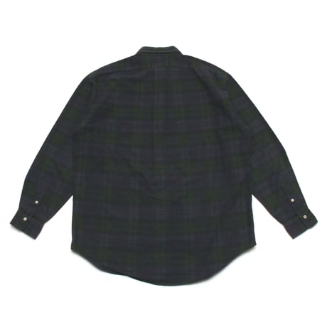 Ralph Lauren / Vintage Black Watch Plaid Flannel L/S B.D Shirt