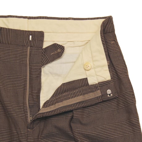 Polo Ralph Lauren / Vintage, Glen Plaid Linen Slacks W : 32 × L : 30